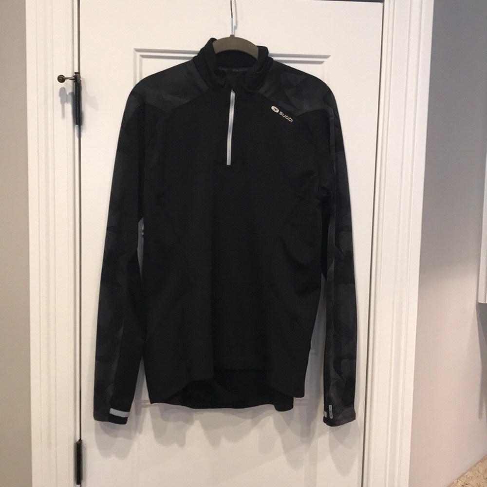 SUGOI high quality training half zip